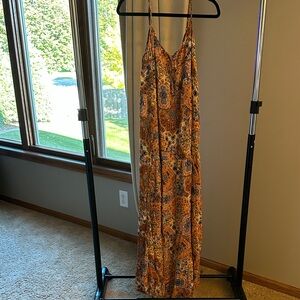Kori brand: Bohemian Maxi Dress with Spaghetti Straps